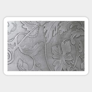 Metal flower of steel Sticker